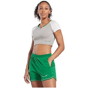 Reebok Women's Identity Crop T-Shirt Medium Grey Heather 2XL Reebok Women's Identity Crop T-Shirt Medium Grey Heather 2XL