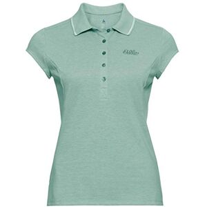 Odlo Kumano Women's Polo Shirt, Womens, Women's Polo Shirt, 550311, Cream De Menthe Melange, S Odlo Kumano Women's Polo Shirt, Womens, Women's Polo Shirt, 550311, Cream De Menthe Melange, S