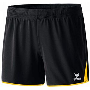 Erima Women's Classic 5-c Shorts, Womens, Short, 615510, Black/Yellow, 42 Erima Women's Classic 5-c Shorts, Womens, Short, 615510, Black/Yellow, 42