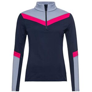 HEAD Luna Midlayer Half Zip Midlayer Dark Blue Pink, x Large HEAD Luna Midlayer Half Zip Midlayer Dark Blue Pink, x Large