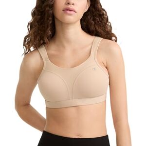 Champion Women's Spot Comfort Full Support Sports Bra, Nude, 40DD Champion Women's Spot Comfort Full Support Sports Bra, Nude, 40DD