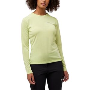 Jack Wolfskin Women's VONNAN LS T W T-Shirt, Cool Matcha, M Jack Wolfskin Women's VONNAN LS T W T-Shirt, Cool Matcha, M
