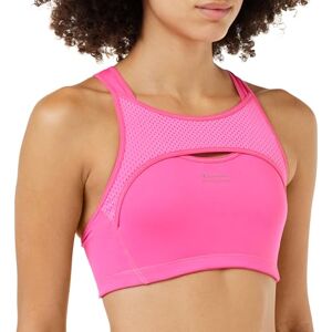 Champion Shock Absorber New Active Crop Top Women's Sports Bra, Pink, S Champion Shock Absorber New Active Crop Top Women's Sports Bra, Pink, S