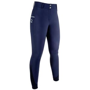HKM Women's Comfort Style Silicone Full seat Riding Breeches, Deep Blue, 32 HKM Women's Comfort Style Silicone Full seat Riding Breeches, Deep Blue, 32