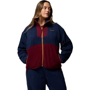 Columbia Women's Sequoia Grove Full Zip Fleece, Full Zip Fleece Jacket, Collegiate Navy, Rich Wine, Maple Sugar, XS Columbia Women's Sequoia Grove Full Zip Fleece, Full Zip Fleece Jacket, Collegiate Navy, Rich Wine, Maple Sugar, XS