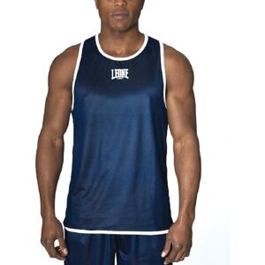 LEONE 1947 Unisex Boxing Tank Top, Red / Blue, M UK LEONE 1947 Unisex Boxing Tank Top, Red / Blue, M UK