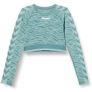 hummel Women's Hmlmt Saga Seamless Crop T-Shirt LS T-Shirt hummel Women's Hmlmt Saga Seamless Crop T-Shirt LS T-Shirt