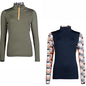 HKM Women's Lyon Active Functional Shirt, Deep Blue, L HKM Women's Lyon Active Functional Shirt, Deep Blue, L