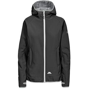 Trespass Imani, Black, XXS, Waterproof Softshell Jacket with Thumb Holes for Women, XX-Small / 2X-Small / 2XS, Black Trespass Imani, Black, XXS, Waterproof Softshell Jacket with Thumb Holes for Women, XX-Small / 2X-Small / 2XS, Black