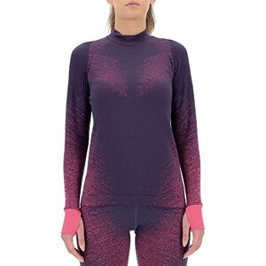 UYN O102125 RUNNING EXCELERATION LONG SL.TURTLE NECK T-shirt Women's Plum/Pink Yarrow S UYN O102125 RUNNING EXCELERATION LONG SL.TURTLE NECK T-shirt Women's Plum/Pink Yarrow S