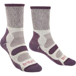 Bridgedale HIKE Lightweight Cotton Cool Comfort Boot-Women's- Large-Plum Bridgedale HIKE Lightweight Cotton Cool Comfort Boot-Women's- Large-Plum