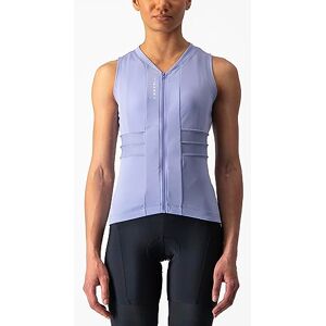 CASTELLI 4523043-534 Anima 4 Sleeveless Women's T-Shirt Violet Mist/Ivory S CASTELLI 4523043-534 Anima 4 Sleeveless Women's T-Shirt Violet Mist/Ivory S