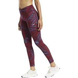 Reebok TS Lux Prfrm Tight-Techtw Tights, Women, Granat, 2XS Reebok TS Lux Prfrm Tight-Techtw Tights, Women, Granat, 2XS