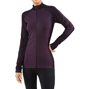 FALKE 37902 Women's Long-Sleeved Shirt Full Zip Dark Purple XL-XXL FALKE 37902 Women's Long-Sleeved Shirt Full Zip Dark Purple XL-XXL