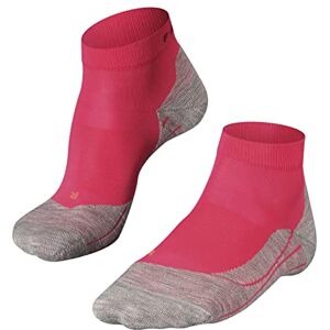 FALKE Women's RU4 Endurance Short W Sso Cotton Anti-Blister 1 Pair Running Socks, Red Rose 8564, 7-8 FALKE Women's RU4 Endurance Short W Sso Cotton Anti-Blister 1 Pair Running Socks, Red Rose 8564, 7-8