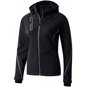 Erima Women's Outdoor Basics Softshell Function Jacket Black/Anthracite, Size 34 Erima Women's Outdoor Basics Softshell Function Jacket Black/Anthracite, Size 34