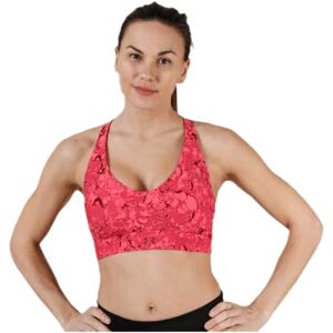 Under Armour Women VanishMid All Over Print Sport Bra Impulse Pink/Tonal, X-Small Under Armour Women VanishMid All Over Print Sport Bra Impulse Pink/Tonal, X-Small