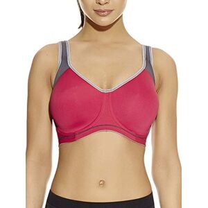 Freya Women's Sonic Underwire Molded Spacer Sports Bra, Hot Crimson, 34 G UK Freya Women's Sonic Underwire Molded Spacer Sports Bra, Hot Crimson, 34 G UK