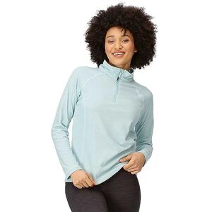 Regatta Great Outdoors Womens/Ladies Montes Half Zip Fleece Top (18 UK) (Sea Haze) Regatta Great Outdoors Womens/Ladies Montes Half Zip Fleece Top (18 UK) (Sea Haze)