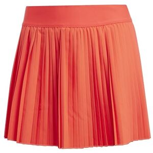 adidas Women's Club Pleated Climacool Tennis Skirt, semi Lucid red, XS adidas Women's Club Pleated Climacool Tennis Skirt, semi Lucid red, XS