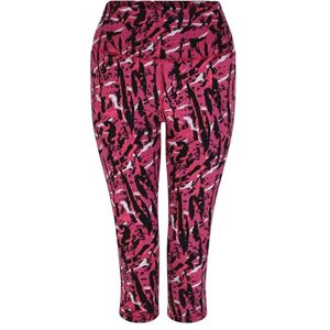 Dare 2b Women's Influential 3/4 Gym Leggings Pink Dare 2b Women's Influential 3/4 Gym Leggings Pink