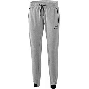 Erima Women Essential Sweatpants Light Grey Marl/Black, Size 42/Medium Erima Women Essential Sweatpants Light Grey Marl/Black, Size 42/Medium