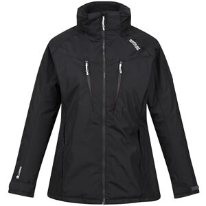 Regatta Womens/Ladies Calderdale Winter Waterproof Jacket (16 UK) (Black) Regatta Womens/Ladies Calderdale Winter Waterproof Jacket (16 UK) (Black)