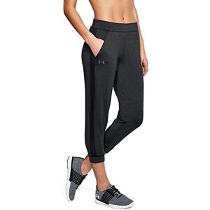 Under Armour Featherweight Fleece Crop Capri Black/Graphite, Small Under Armour Featherweight Fleece Crop Capri Black/Graphite, Small