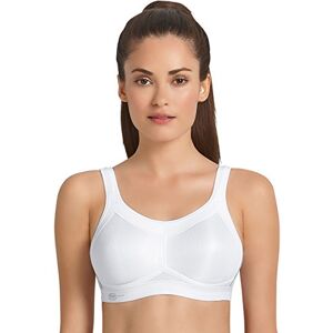 Anita Women's Non-Wired Seamless Sports Bra 5529 White 42 B Anita Women's Non-Wired Seamless Sports Bra 5529 White 42 B