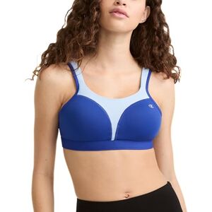 Champion Women's, Maximum Support, High-Impact Sports Bra, Surf The Web/Ocean Front Blue, 38C Champion Women's, Maximum Support, High-Impact Sports Bra, Surf The Web/Ocean Front Blue, 38C