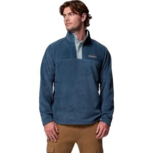 Columbia Men's Steens Mountain Half Snap 2, Fleece Pull Over, Everblue/Crushed Blue, XL Columbia Men's Steens Mountain Half Snap 2, Fleece Pull Over, Everblue/Crushed Blue, XL