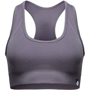 GORILLA WEAR Yava Seamless Sports Bra Gray GORILLA WEAR Yava Seamless Sports Bra Gray