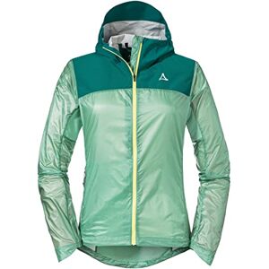 Schöffel Women's Hybrid JKT Flow Trail L Jacket, Matcha Mint, 42 Schöffel Women's Hybrid JKT Flow Trail L Jacket, Matcha Mint, 42