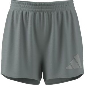 adidas Women's Workout Essentials Big Performance Logo Training Shorts, Wonder Sage, M adidas Women's Workout Essentials Big Performance Logo Training Shorts, Wonder Sage, M