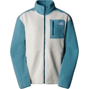 The North Face Women's Yumiori Full Zip Fleece jacket, White Dune/Algae Blue/M, L The North Face Women's Yumiori Full Zip Fleece jacket, White Dune/Algae Blue/M, L
