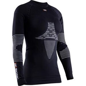 X-Bionic Energizer 4.0 Shirt Round Neck Long Sleeves Women Baselayer Functional Sport T-Shirt Opal Black/Arctic White, M X-Bionic Energizer 4.0 Shirt Round Neck Long Sleeves Women Baselayer Functional Sport T-Shirt Opal Black/Arctic White, M