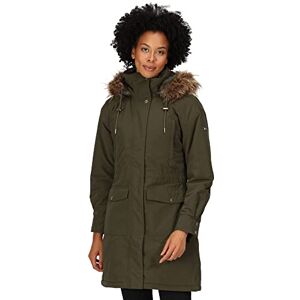Regatta Shiloh Women's Waterproof Insulated Jacket, Dark Khaki, Size 12 Regatta Shiloh Women's Waterproof Insulated Jacket, Dark Khaki, Size 12
