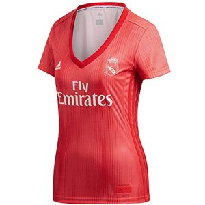 adidas Real Madrid Third Women's Football Jersey, Womens, Football Jersey, DP5448, Real Coral/Vivid Red, S adidas Real Madrid Third Women's Football Jersey, Womens, Football Jersey, DP5448, Real Coral/Vivid Red, S