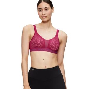 Triumph TriAction Women's Triaction Energy Lite N Ex Sports bra non-wired, Cerise, 32B Triumph TriAction Women's Triaction Energy Lite N Ex Sports bra non-wired, Cerise, 32B