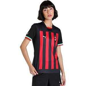Puma ACM 765825 Season 2022/23 Official Home T-shirt Women's Black-Tango Red M Puma ACM 765825 Season 2022/23 Official Home T-shirt Women's Black-Tango Red M