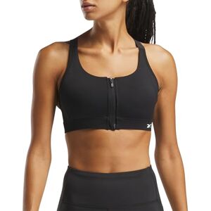Reebok LUX Front-Zip HIGH Impact Bra Black Reebok LUX Front-Zip HIGH Impact Bra Black