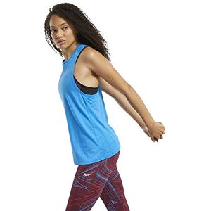 Reebok TS Burnout Women's Sleeveless Tank Top, Horblu, 2XS Reebok TS Burnout Women's Sleeveless Tank Top, Horblu, 2XS