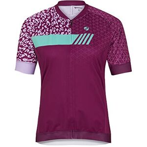 Ziener Natja Women's Cycling Jersey – Mountain Bike/Road Bike – Breathable Quick Drying Elastic Short Sleeve, Womens, 219104, Purple Passion, 38 Ziener Natja Women's Cycling Jersey – Mountain Bike/Road Bike – Breathable Quick Drying Elastic Short Sleeve, Womens, 219104, Purple Passion, 38