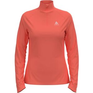 Odlo Women's Essential Midlayer Sweatshirt Orange Odlo Women's Essential Midlayer Sweatshirt Orange