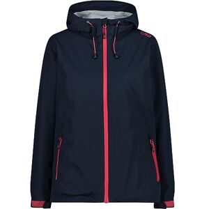 CMP Woman Jacket Fix Hood, Black Blue, S CMP Woman Jacket Fix Hood, Black Blue, S