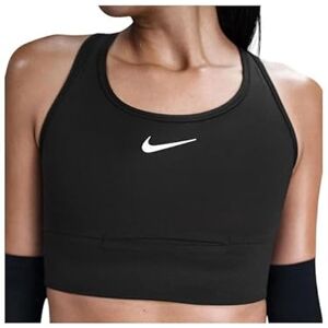 Nike HF5360-010 Swoosh Pocket Sports Bra Women's Black/White Size XS Nike HF5360-010 Swoosh Pocket Sports Bra Women's Black/White Size XS