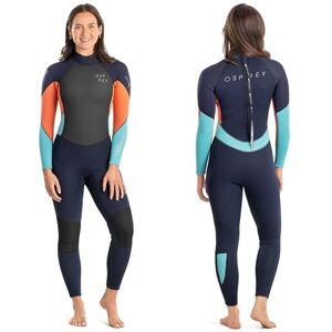 Osprey Womens Full Length 3mm Summer Wetsuit, Adult Neoprene Surfing Diving Wetsuit, Zero, Coral, M Osprey Womens Full Length 3mm Summer Wetsuit, Adult Neoprene Surfing Diving Wetsuit, Zero, Coral, M