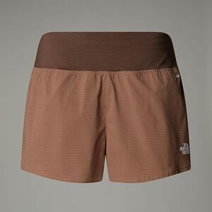 The North Face Women's Sunriser 3In Sht Shorts, Latte/Smokey Brown, XL The North Face Women's Sunriser 3In Sht Shorts, Latte/Smokey Brown, XL