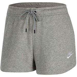 Nike CJ2158 W NSW ESSNTL FLC HR SHORT FT Shorts women's dk grey heather/white XL Nike CJ2158 W NSW ESSNTL FLC HR SHORT FT Shorts women's dk grey heather/white XL