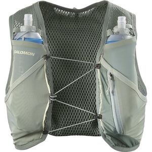Salomon Active Skin 4 Unisex Running Hydration Vest Hiking Trail With Flasks Included, Precision Fit, 4L, and Optimized Storage Salomon Active Skin 4 Unisex Running Hydration Vest Hiking Trail With Flasks Included, Precision Fit, 4L, and Optimized Storage